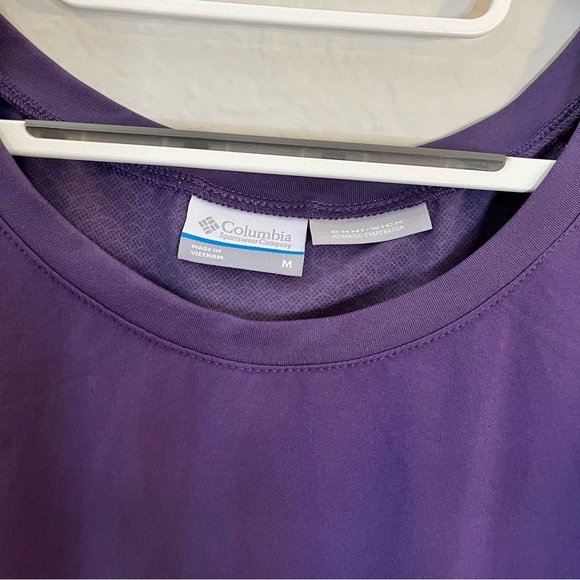 Columbia Purple Omni-Wick Dress Sz M - Picture 3 of 9